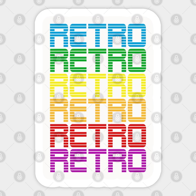 RETRO Sticker by DAGHO